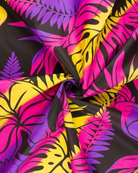 Polynesian fabric HERE Purple - Tissushop